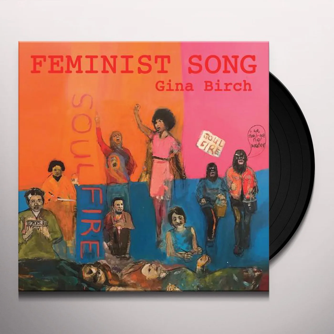 Gina Birch FEMINIST SONG / FEMINIST SONG (AMBIENT MIX) Vinyl Record