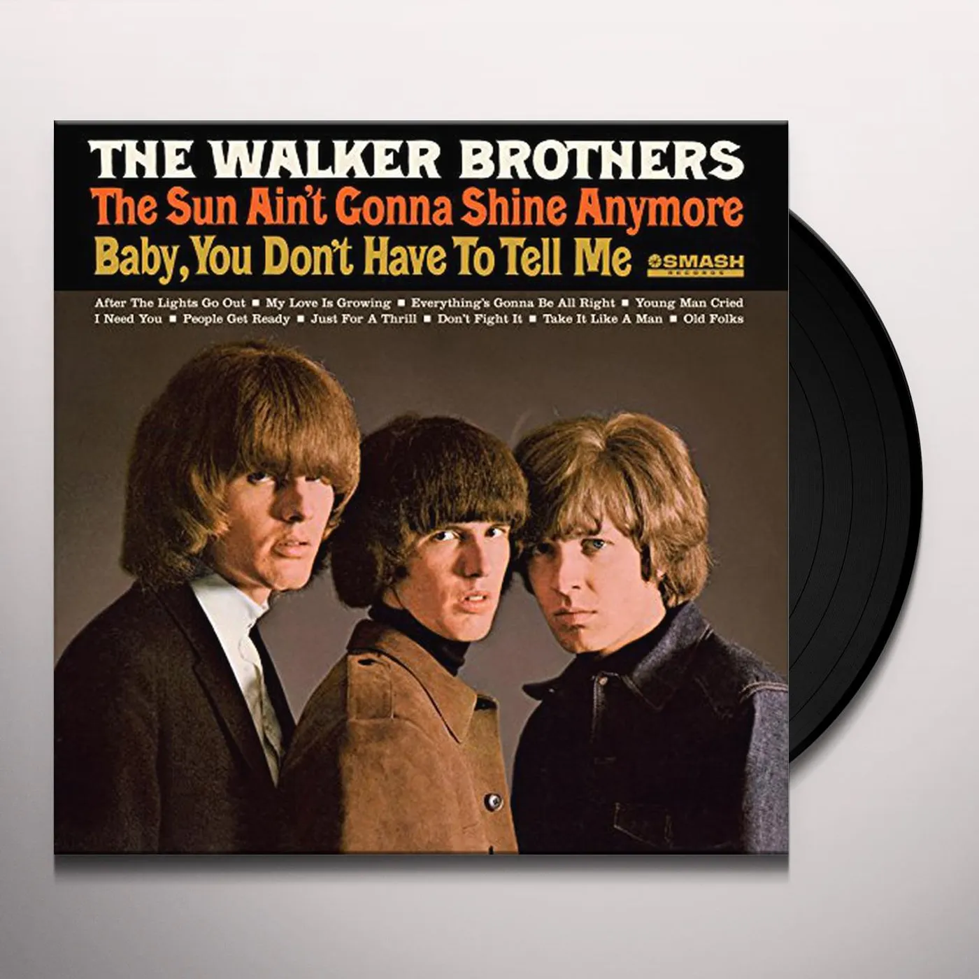 The Walker Brothers SUN AIN'T GONNA SHINE ANYMORE Vinyl Record