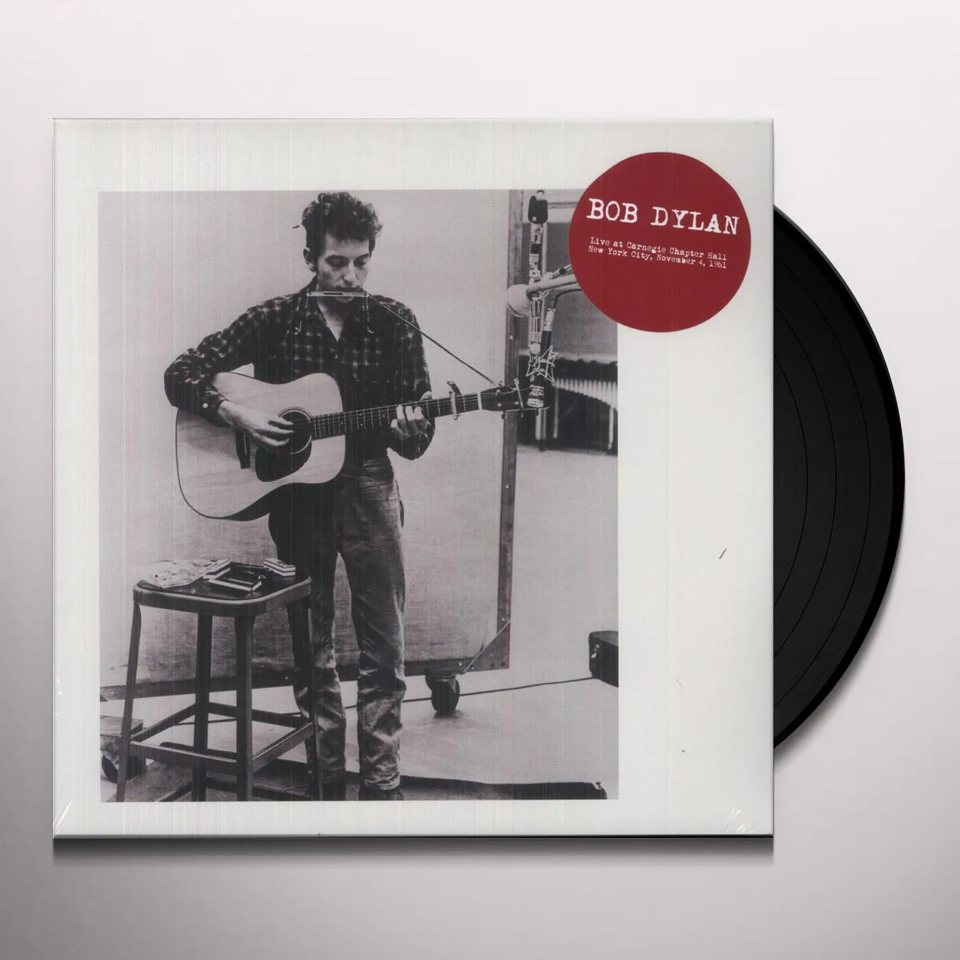 Bob Dylan LIVE AT CARNEGIE CHAPTER HALL NEW YORK CITY Vinyl Record