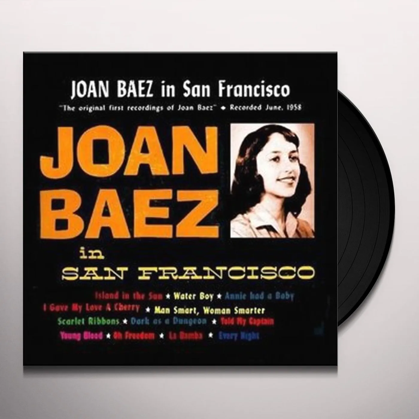 Joan Baez IN SAN FRANCISCO Vinyl Record