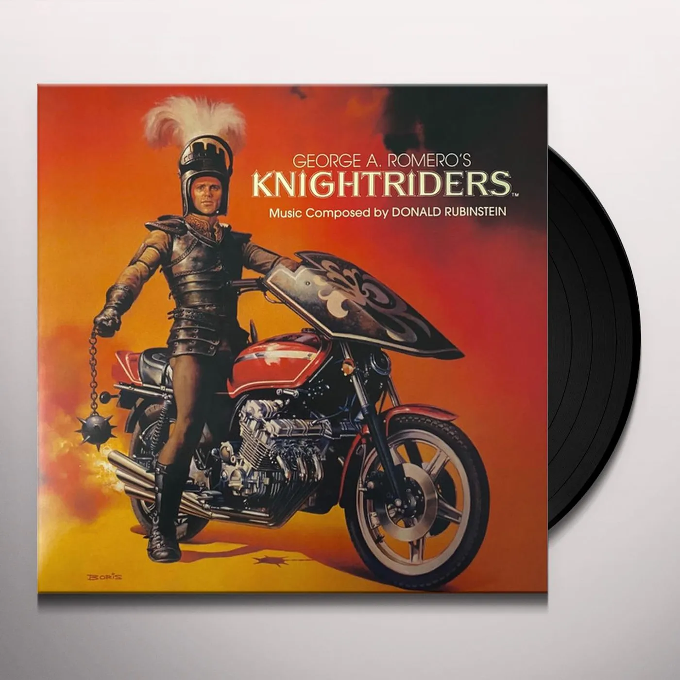 Donala Rubinstein George A. Romero's Knightriders - Original Soundtrack (Black) Vinyl Record