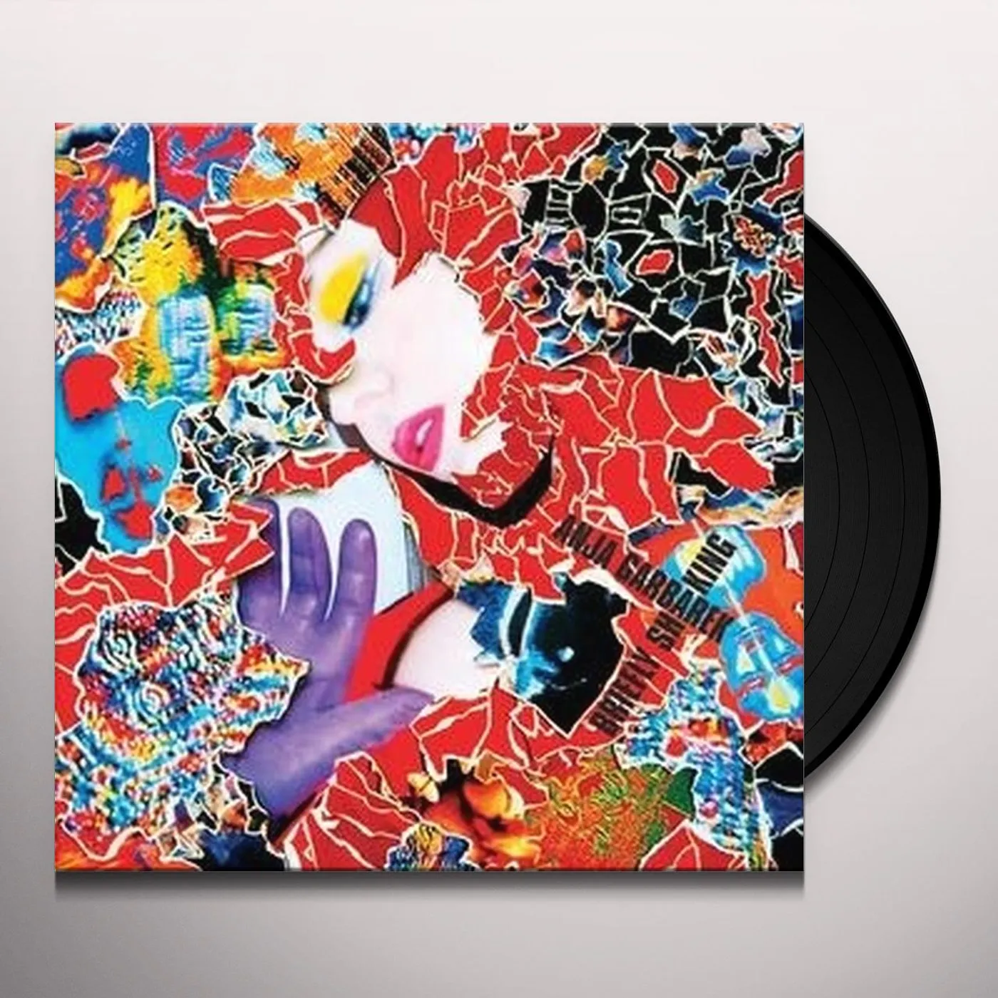 Anja Garbarek Briefly Shaking Vinyl Record