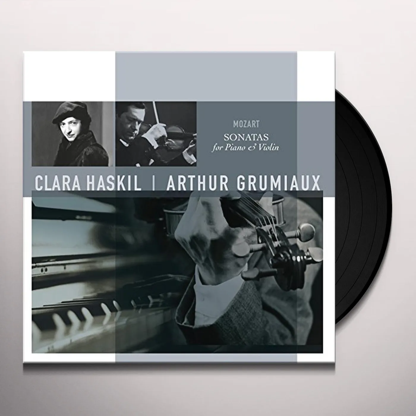 Mozart / Clara Haskil / Arthur Grumiaux MOZART: SONATAS FOR PIANO & VIOLIN Vinyl Record