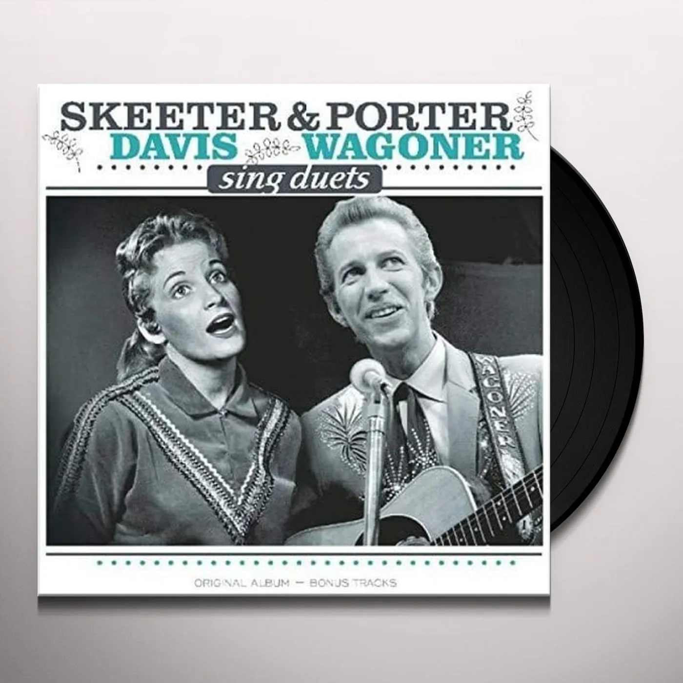 Skeeter Davis SINGS DUETS + BONUS TRACKS Vinyl Record