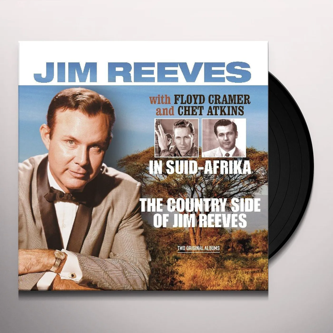 Jim Reeves / Floyd Cramer / Chet Atkins IN SUIDAFRIKA / COUNTRY SIDE OF JIM REEVES Vinyl Record