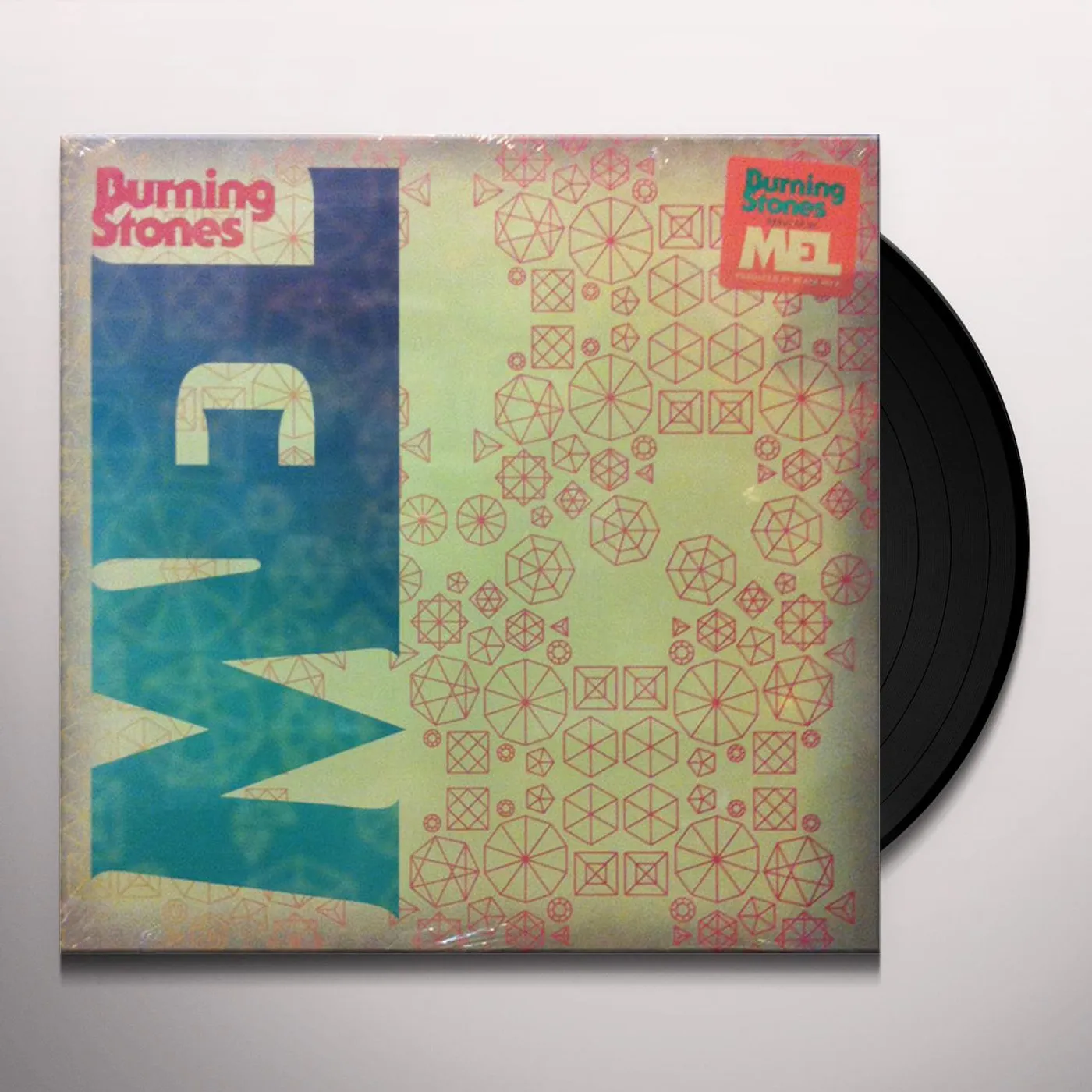 MEL (PRODUCED BY BLACK MILK) BURNING STONES Vinyl Record