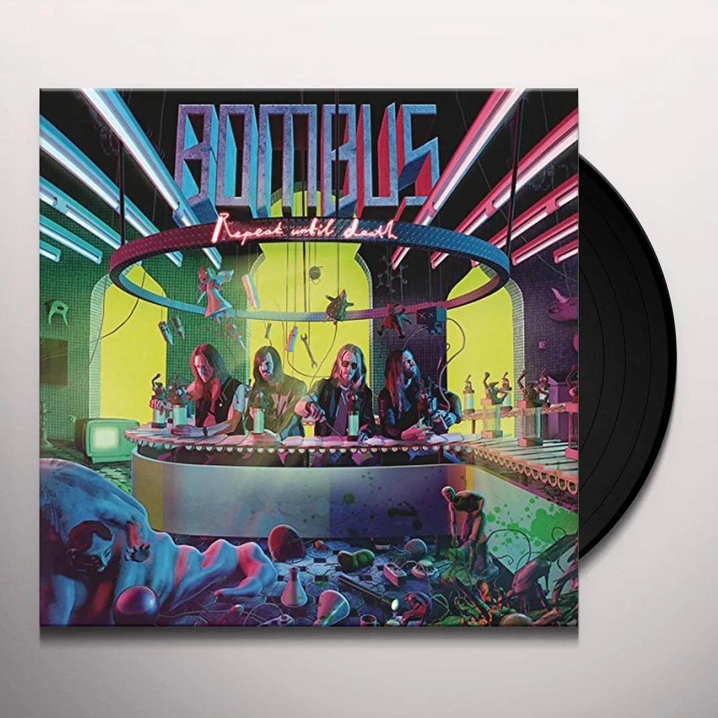 Bombus Repeat Until Death Vinyl Record
