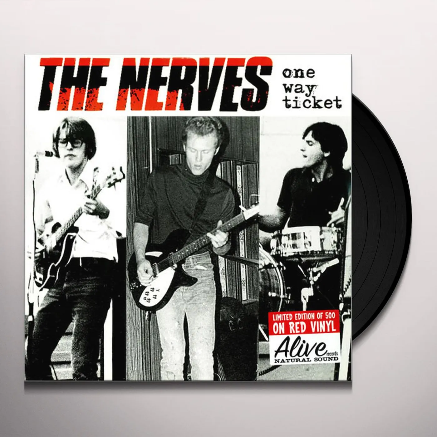 Nerves ONE WAY TICKET Vinyl Record