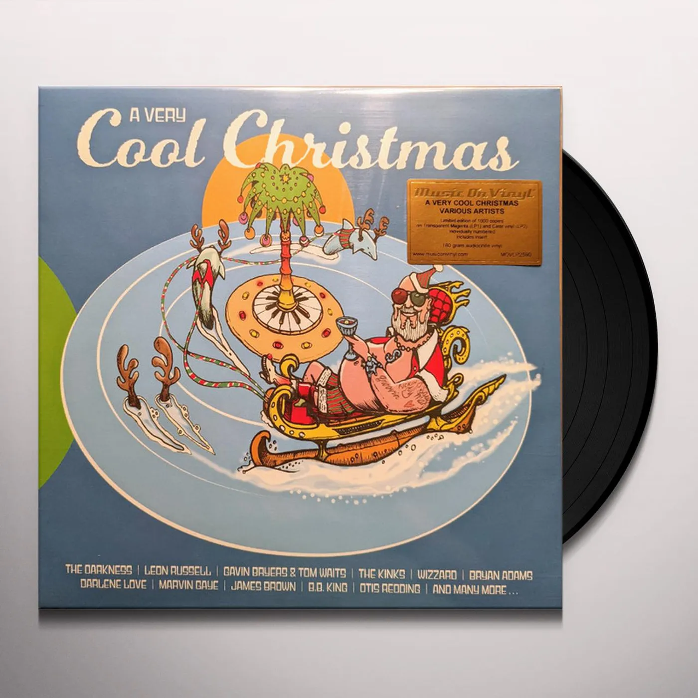 Various A Very Cool Christmas Ltd 180 G Magenta/C Vinyl Record
