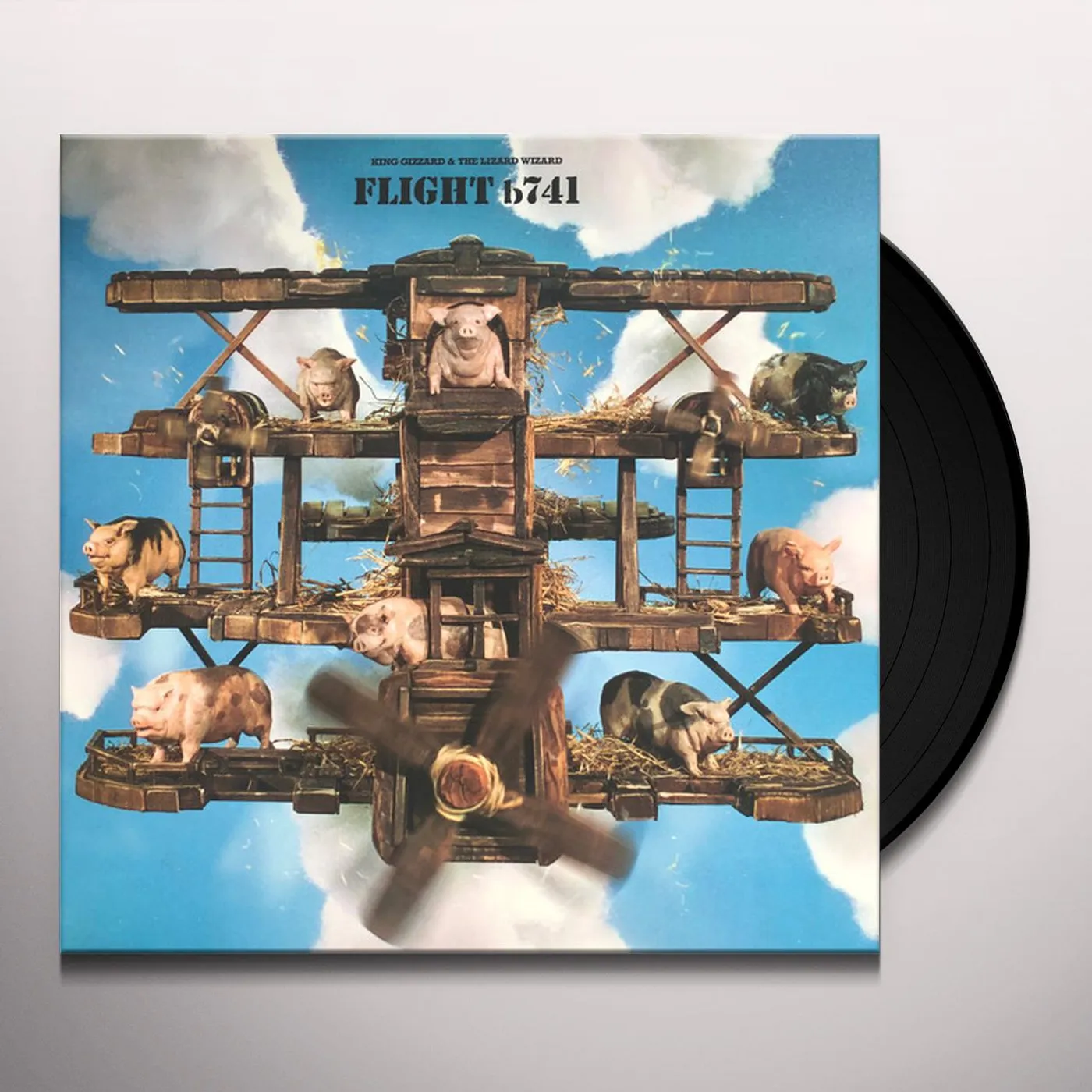 King Gizzard & The Lizard Wizard FLIGHT B741 (RECYCLED BLACK VINYL) Vinyl Record