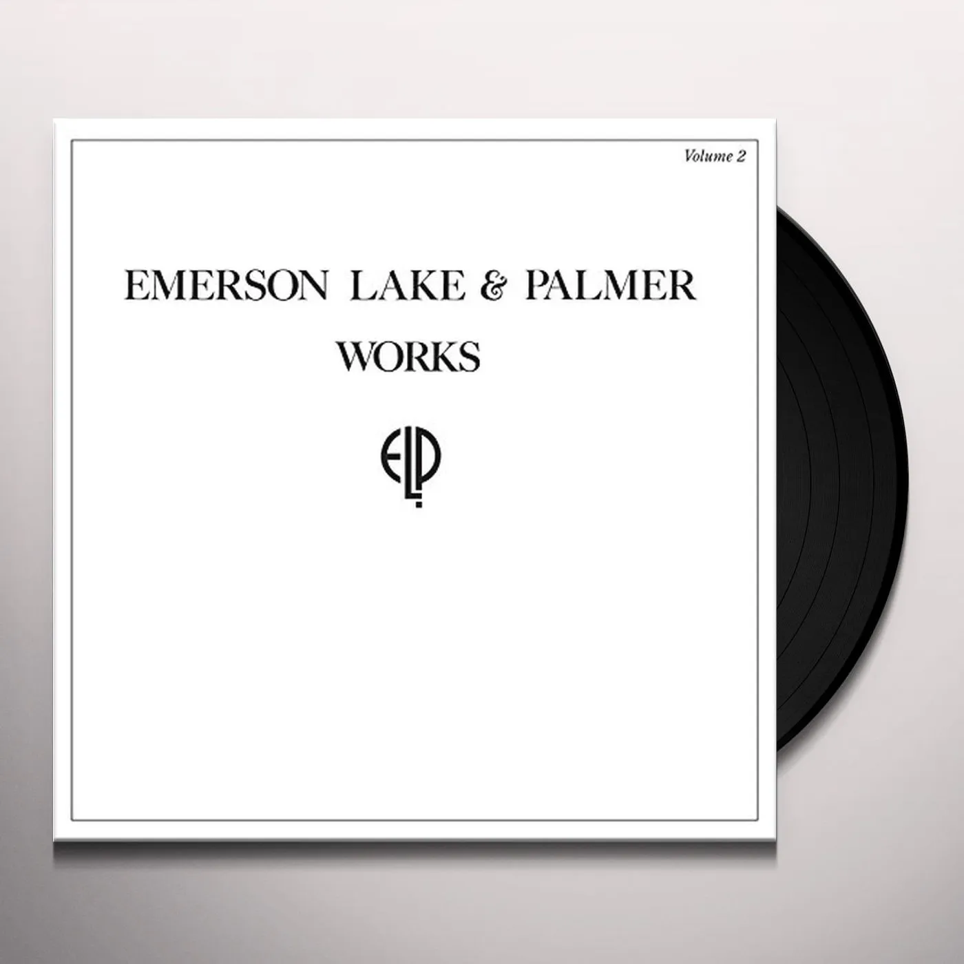 Emerson, Lake & Palmer WORKS VOLUME 2 Vinyl Record