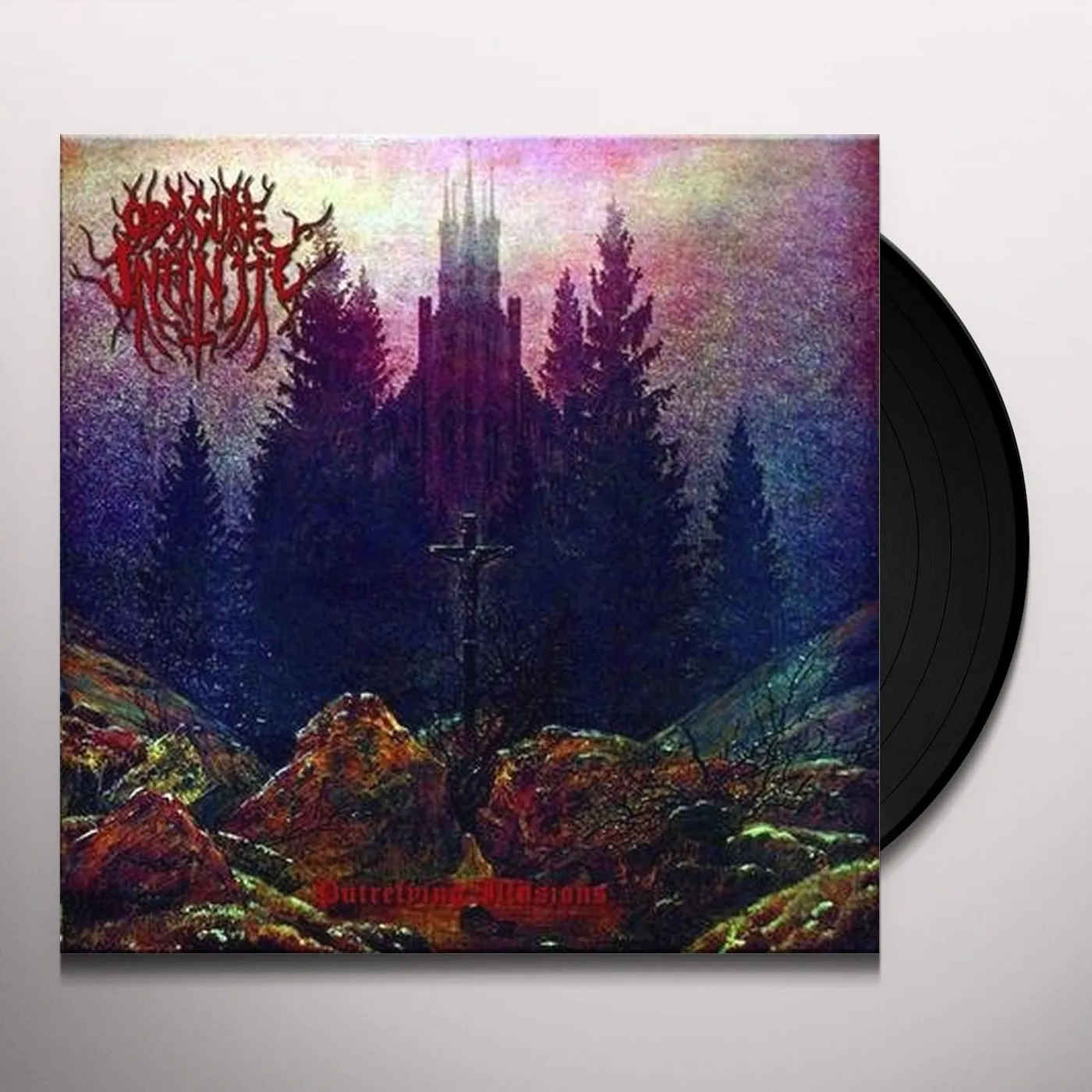 Obscure Infinity Putrefying Illusions Vinyl Record
