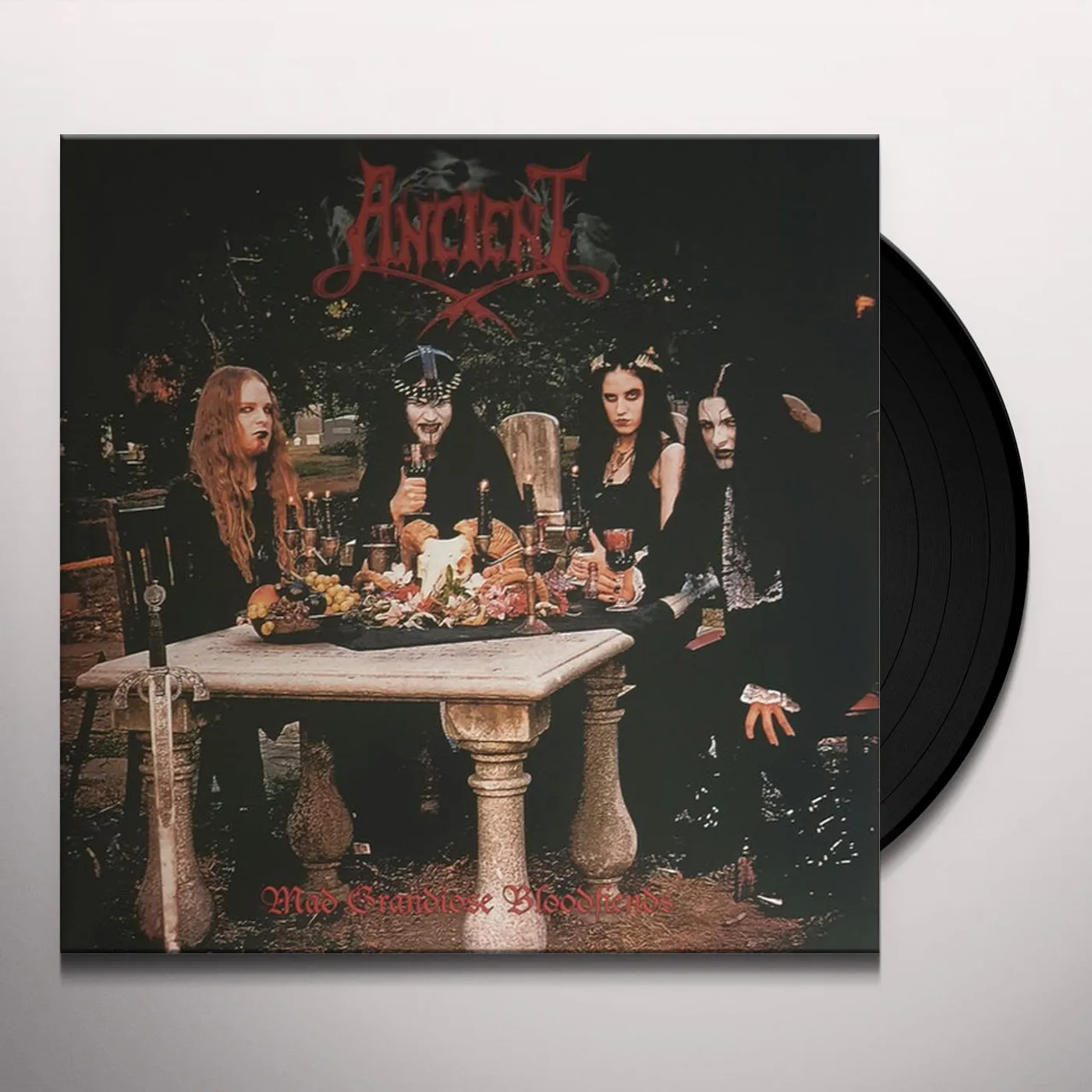 Ancient MAD GRANDIOSE BLOODFIENDS (TRANSPARENT GREEN VINYL) Vinyl Record