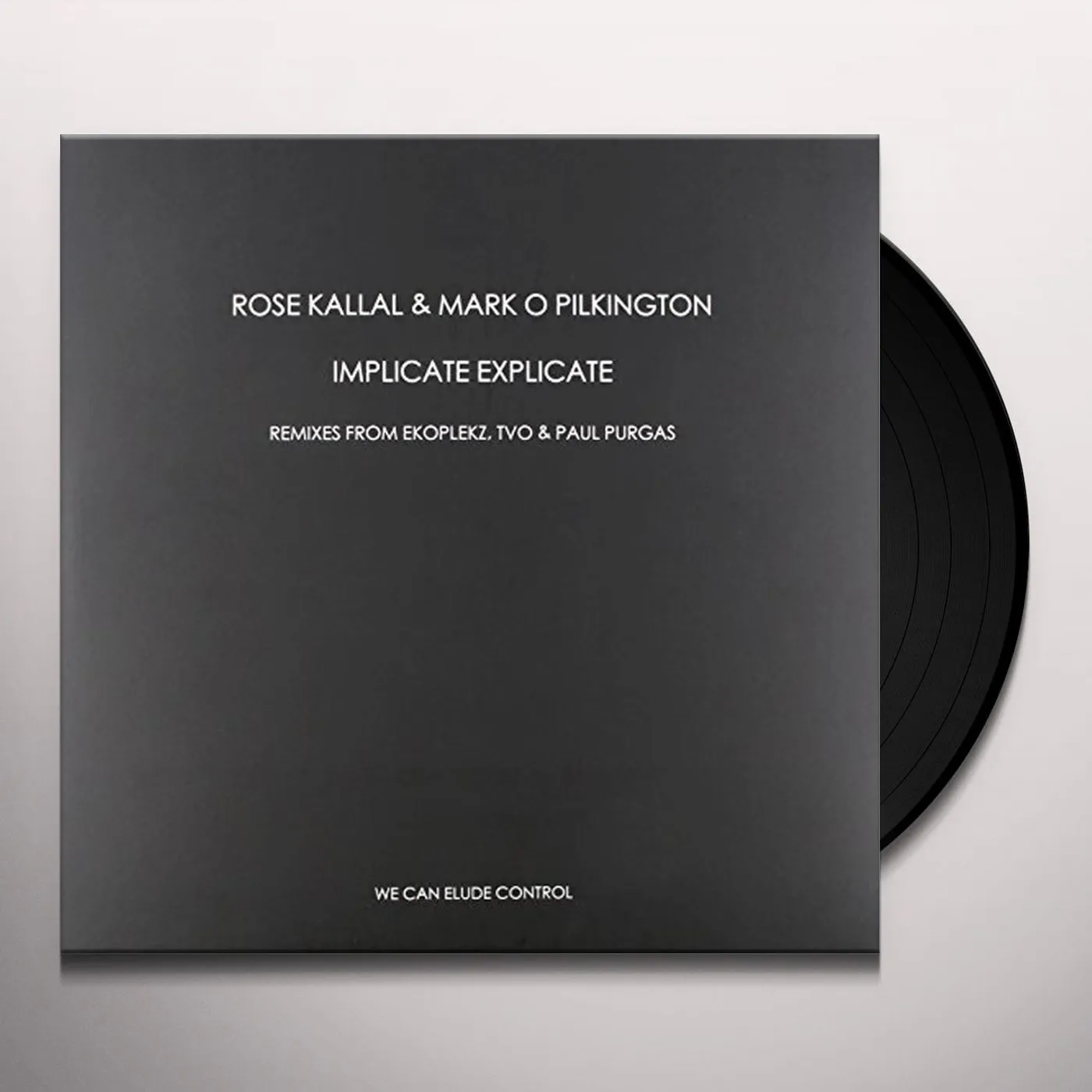 Rose Kallal & Mark O Pilkington IMPLICATE EXPLICATE Vinyl Record - UK Release