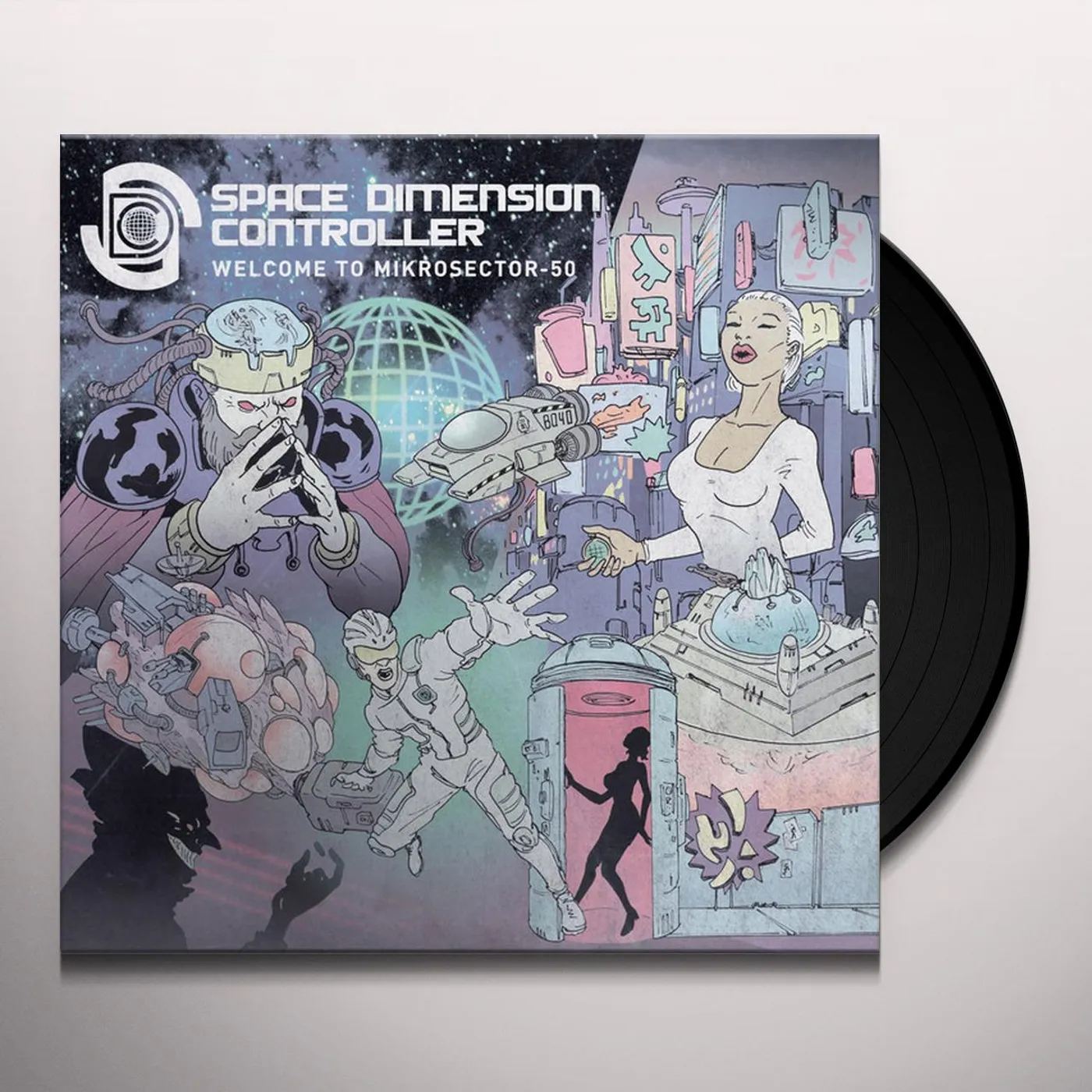 Space Dimension Controller Welcome to Mikrosector-50 Vinyl Record