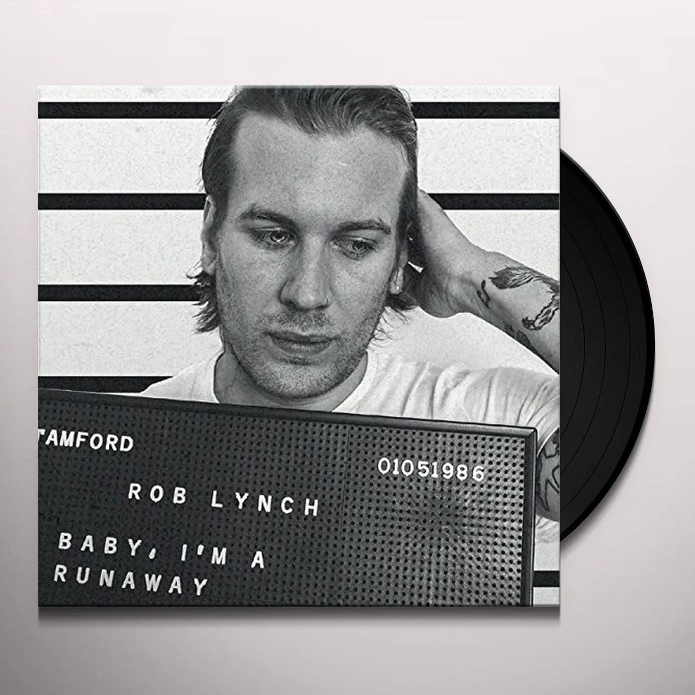 Rob Lynch BABY I'M A RUNAWAY Vinyl Record