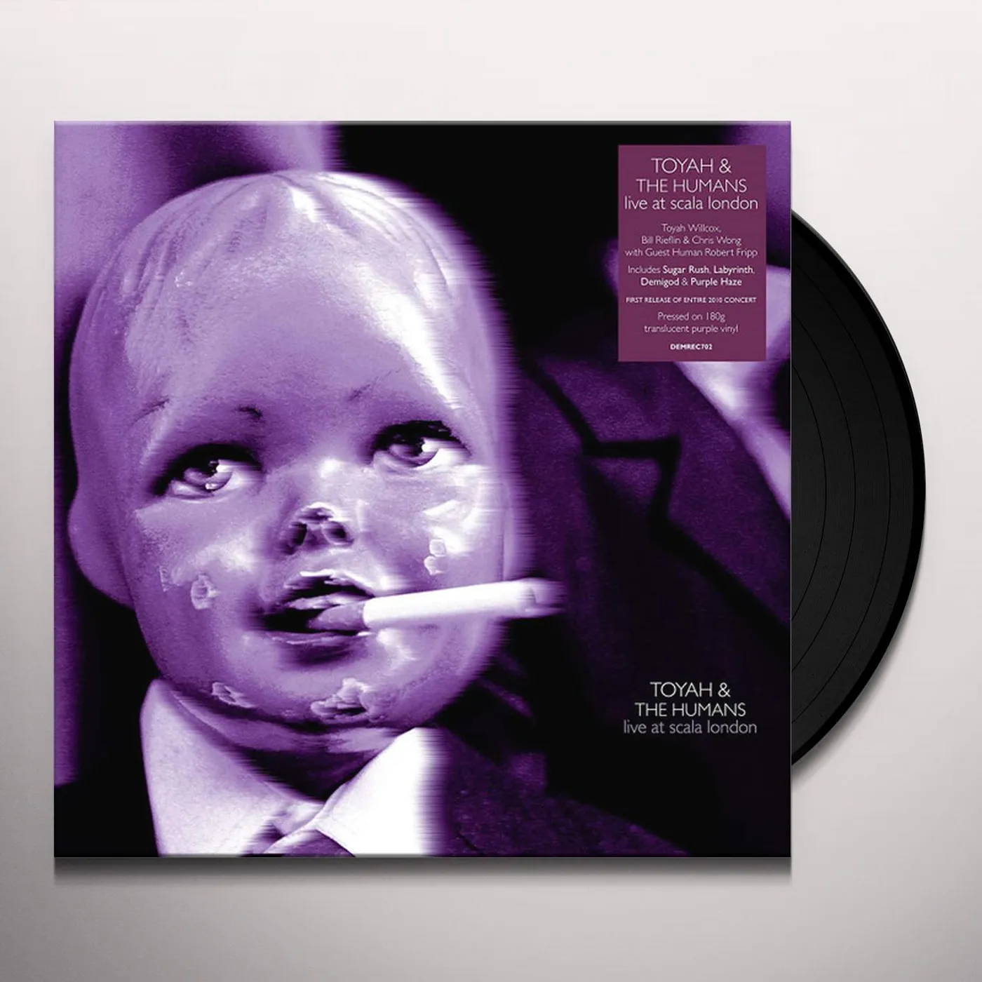 Toyah & The Humans LIVE AT THE SCALA 2010 Vinyl Record