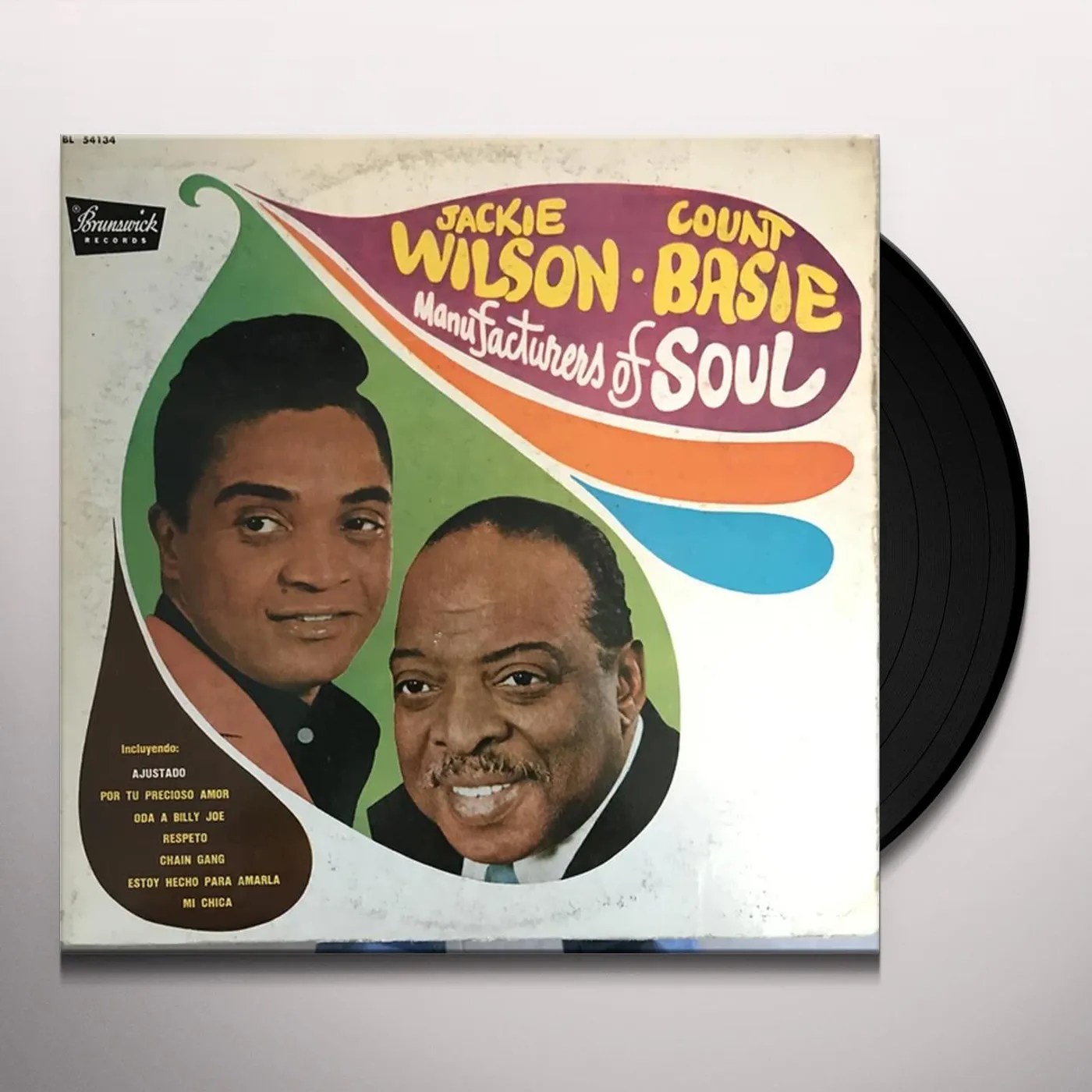 Jackie Wilson / Count Basie Manufacturers Of Soul Vinyl Record