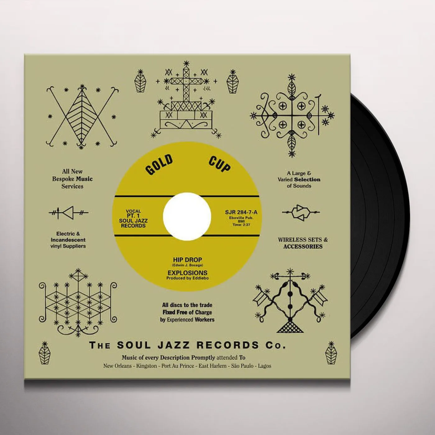 Explosions Hip Drop Vinyl Record