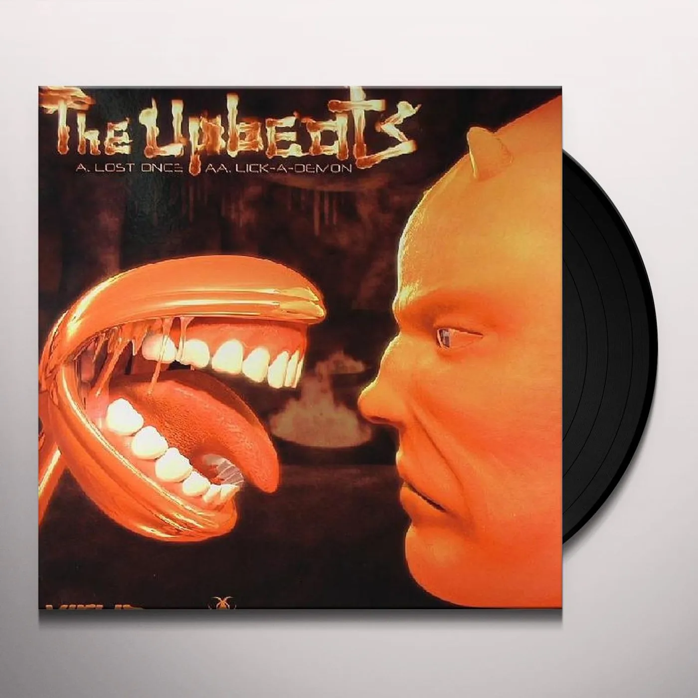 The Upbeats LOST ONCE/LICK-A-DEMON Vinyl Record