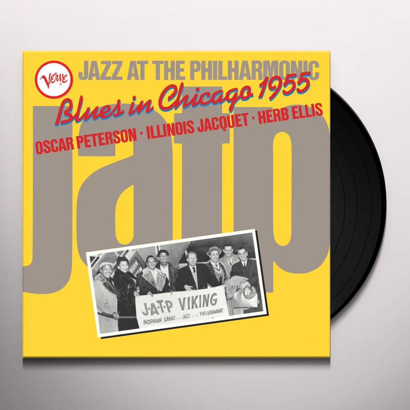 Oscar Peterson Jazz At The Philharmonic: Blues In Chicago 1955 Vinyl Record