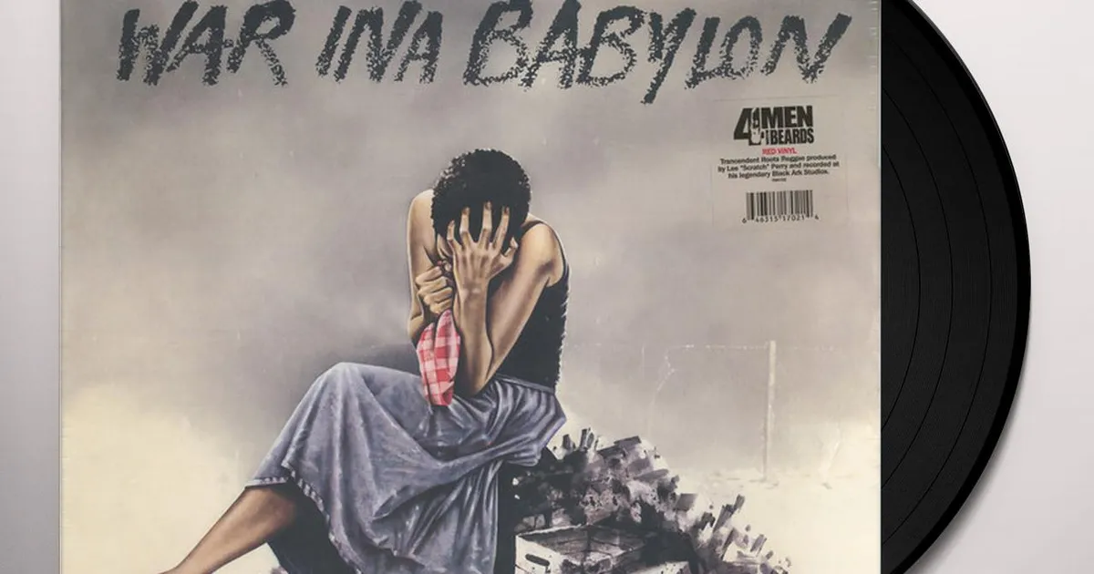 Max Romeo & The Upsetters WAR INA BABYLON (TRANSLUCENT RED