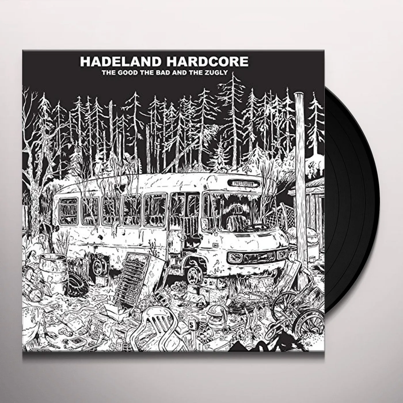 The Good The Bad and The Zugly Hadeland Hardcore Vinyl Record