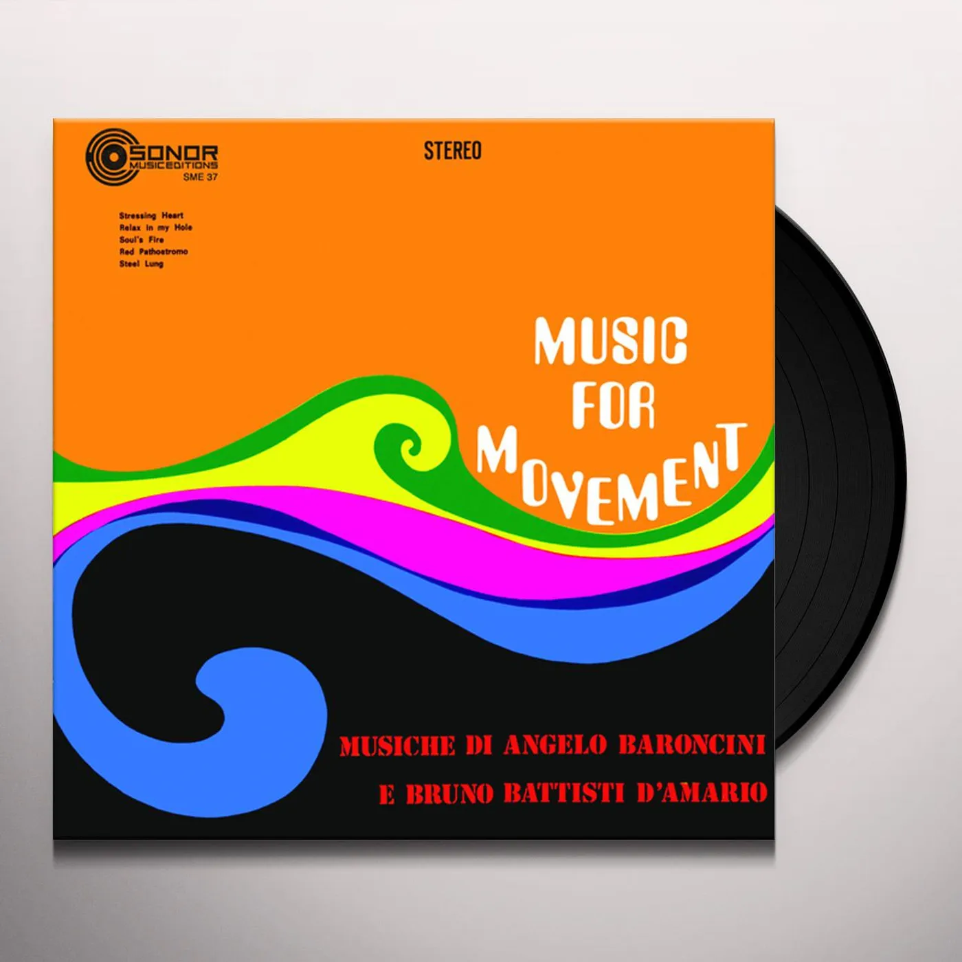 Angelo Baroncini / Bruno Battisti D'Amario Music For Movement Vinyl Record