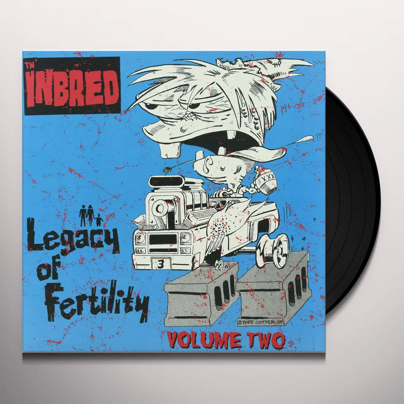 Th' Inbred LEGACY OF FERTILITY 2: KISSIN COUSINS Vinyl Record
