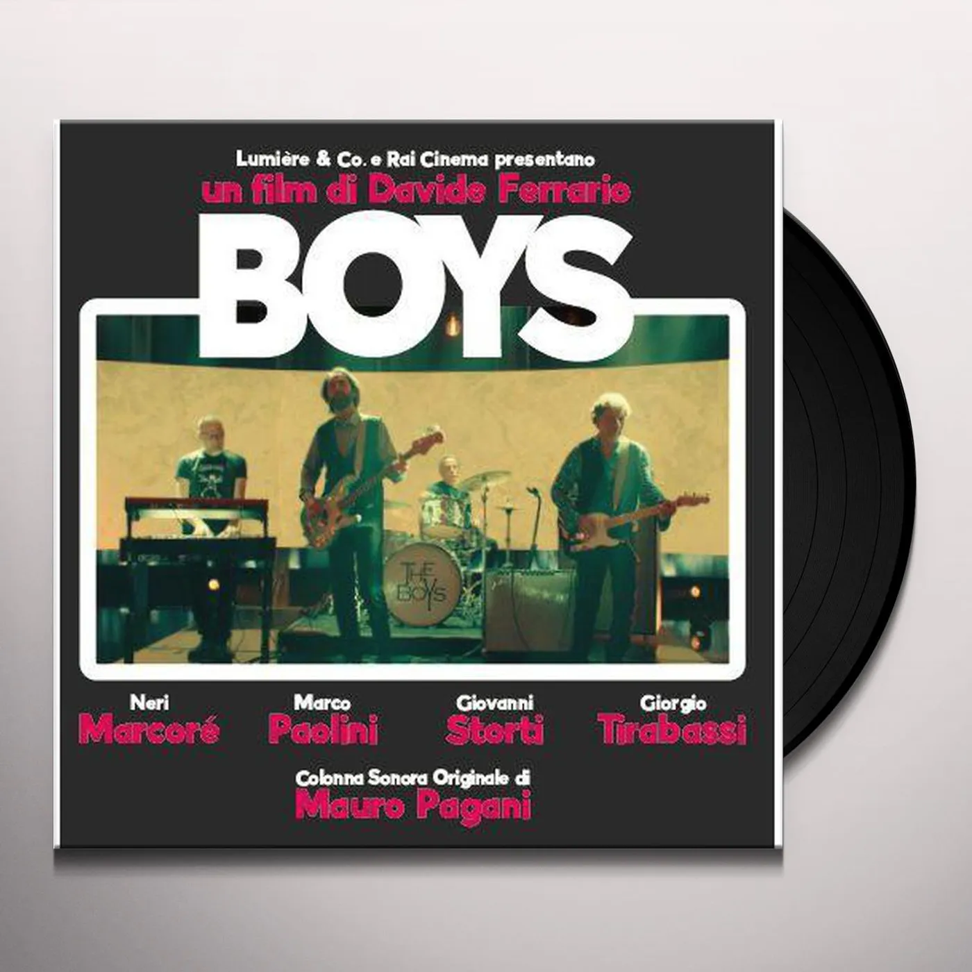 Mauro Pagani BOYS Vinyl Record