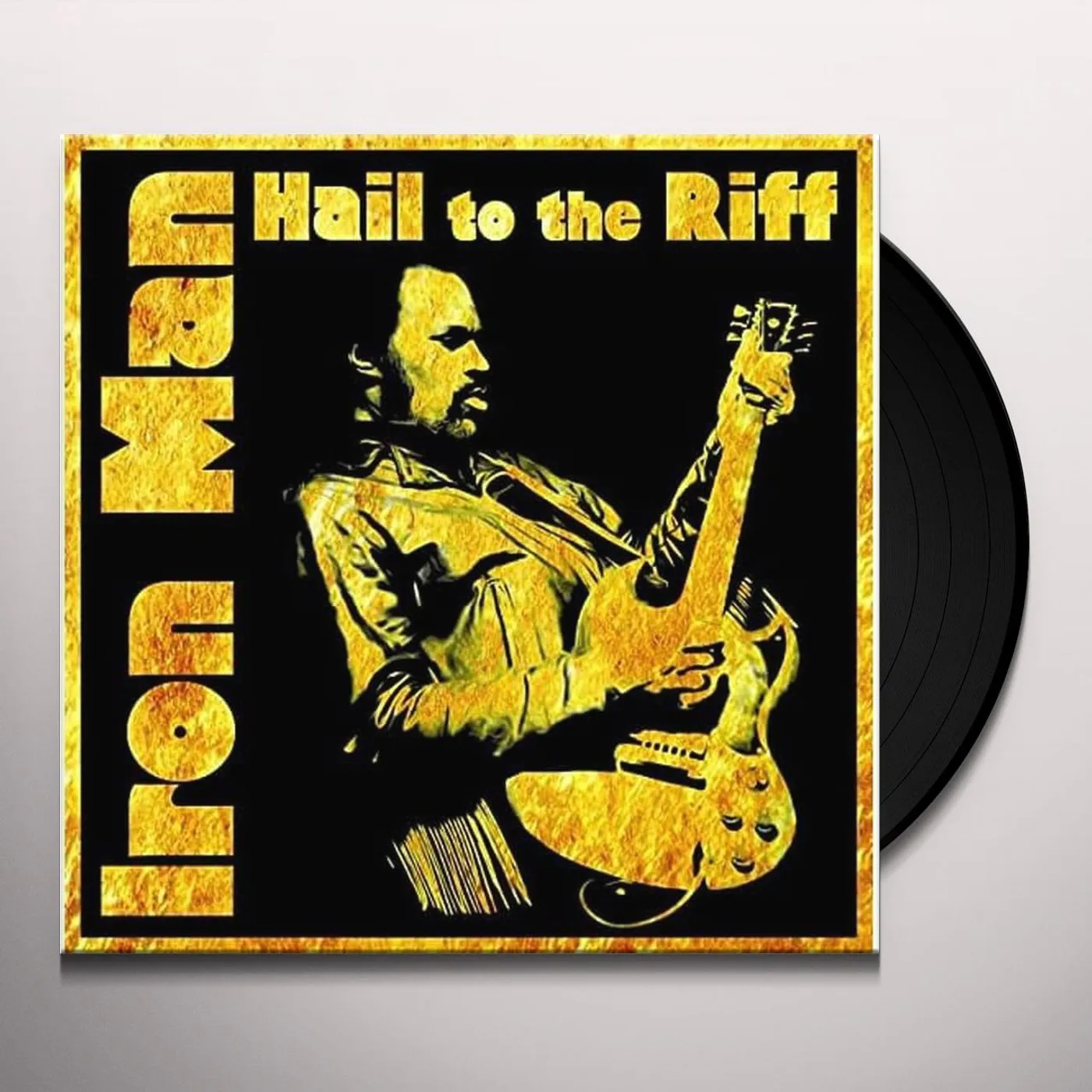 Iron Man HAIL TO THE RIFF Vinyl Record