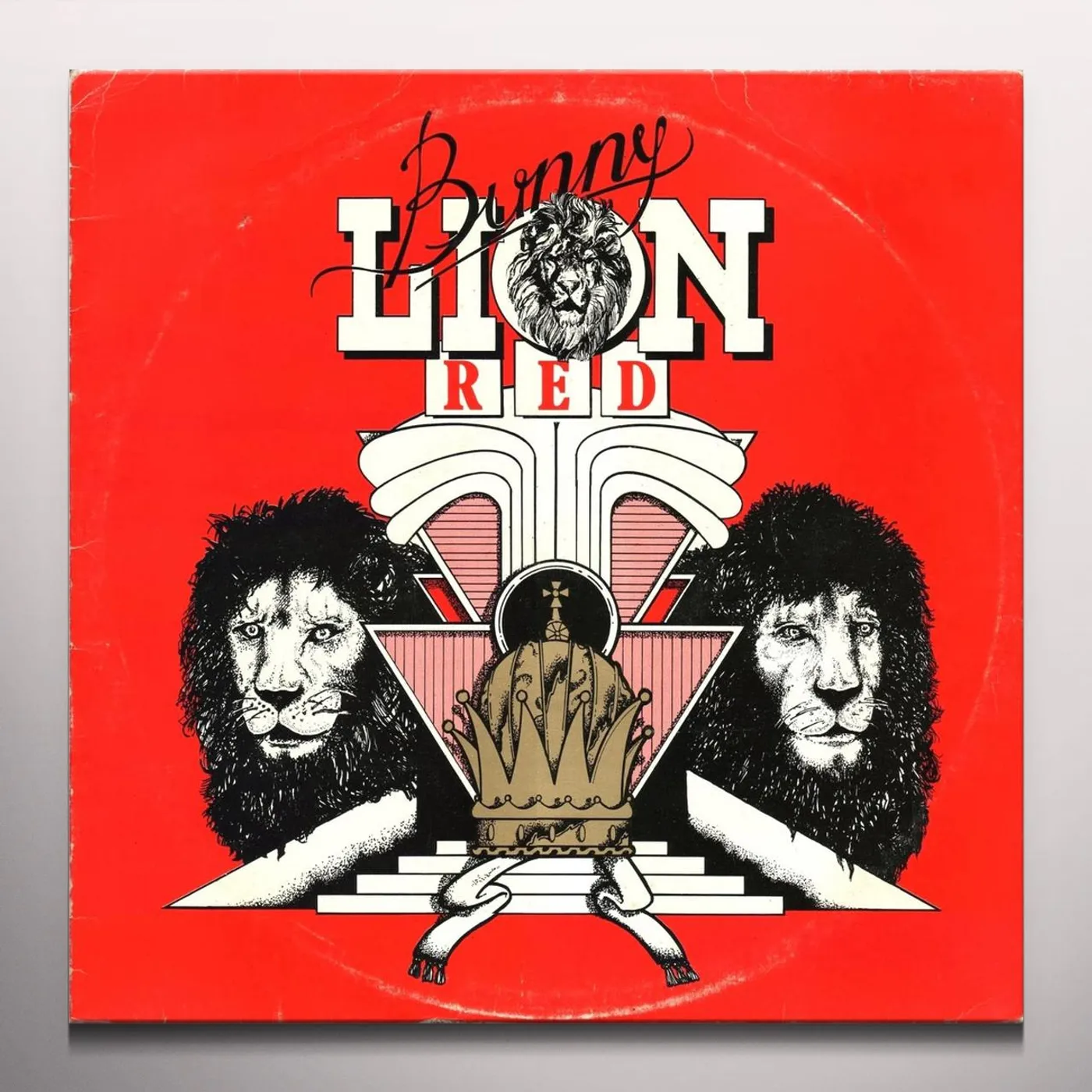 Bunny Lion Red Vinyl Record