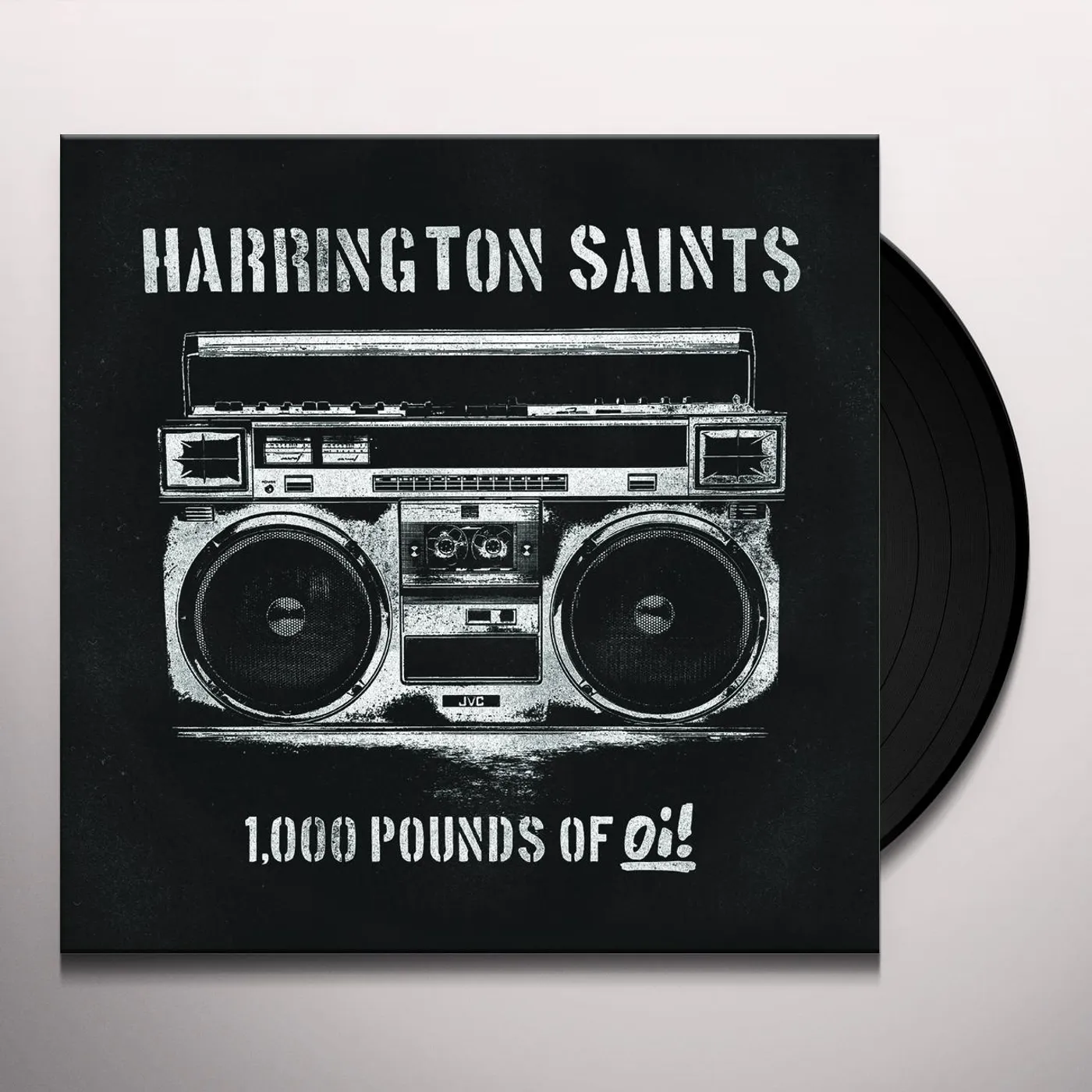 Harrington Saints 1000 POUNDS OF OI Vinyl Record