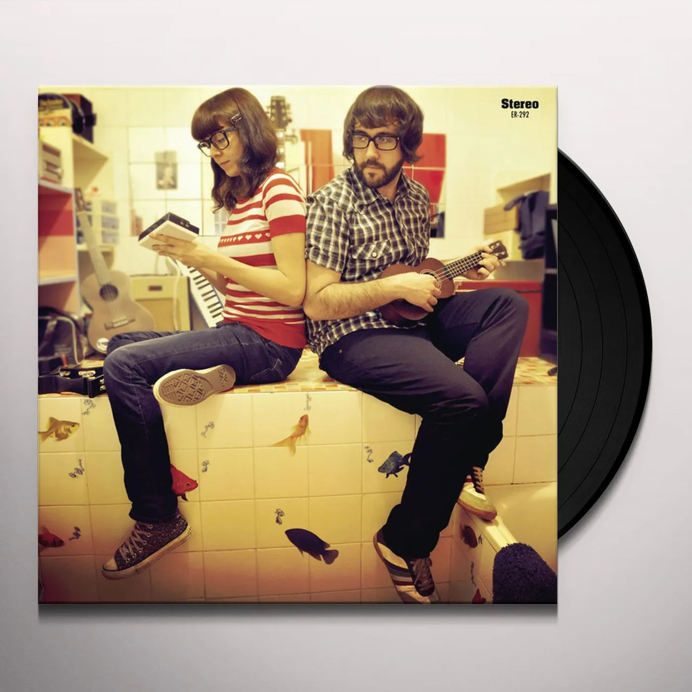Band À Part Una Persona Normal Con Gafas De Metal Vinyl Record