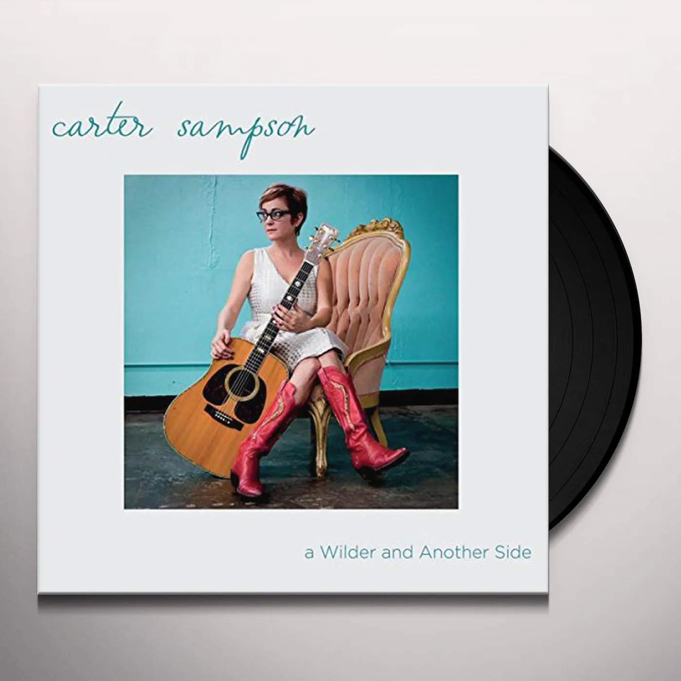 Carter Sampson WILDER & ANOTHER SIDE Vinyl Record