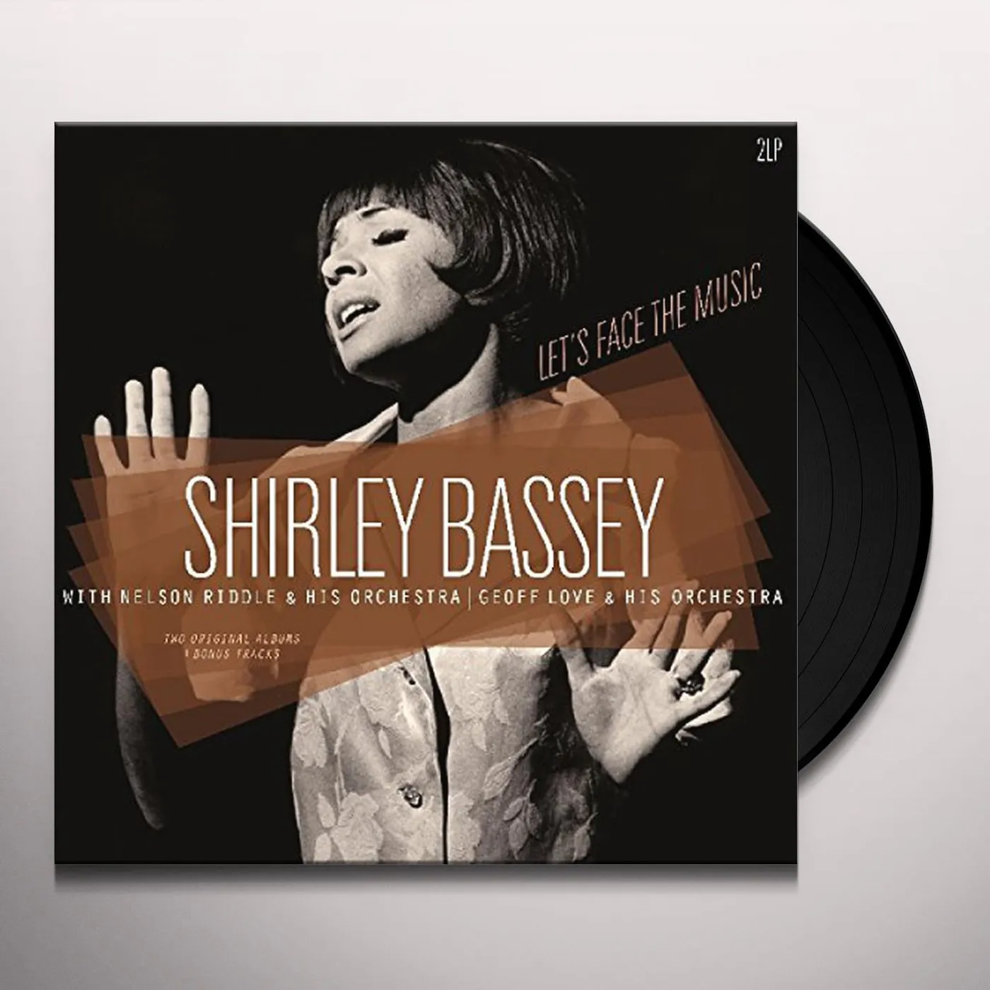LET'S FACE THE MUSIC / SHIRLEY BASSEY Vinyl Record