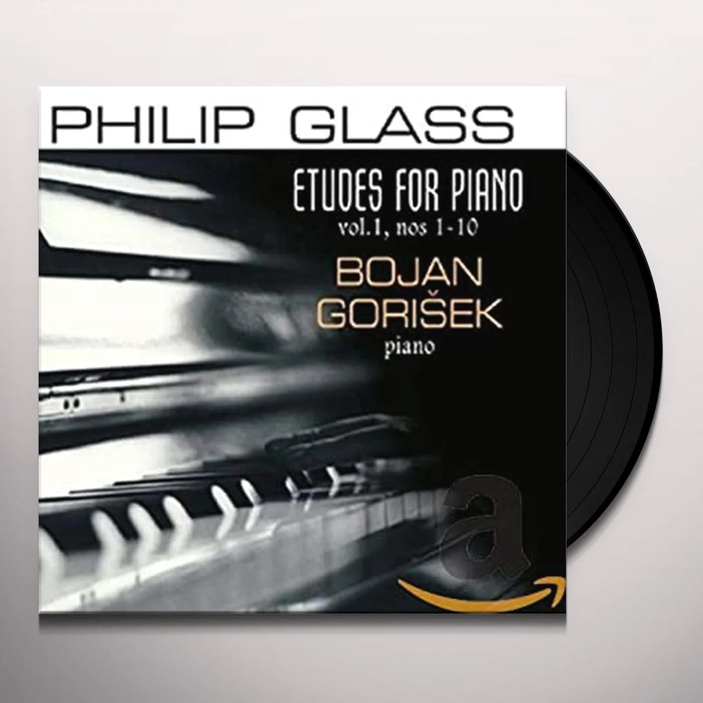 Philip Glass / Bojan Gorisek ETUDES FOR PIANO 1-10 Vinyl Record