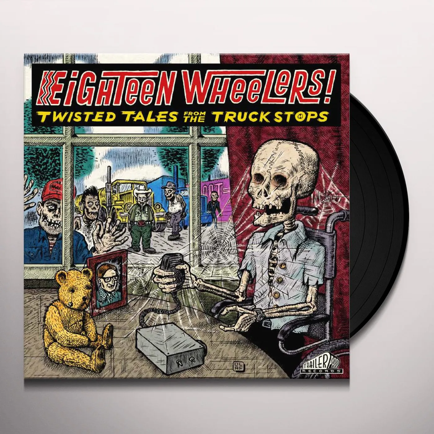 Various Artists Eighteen Wheelers   Twisted Tales From T Vinyl Record