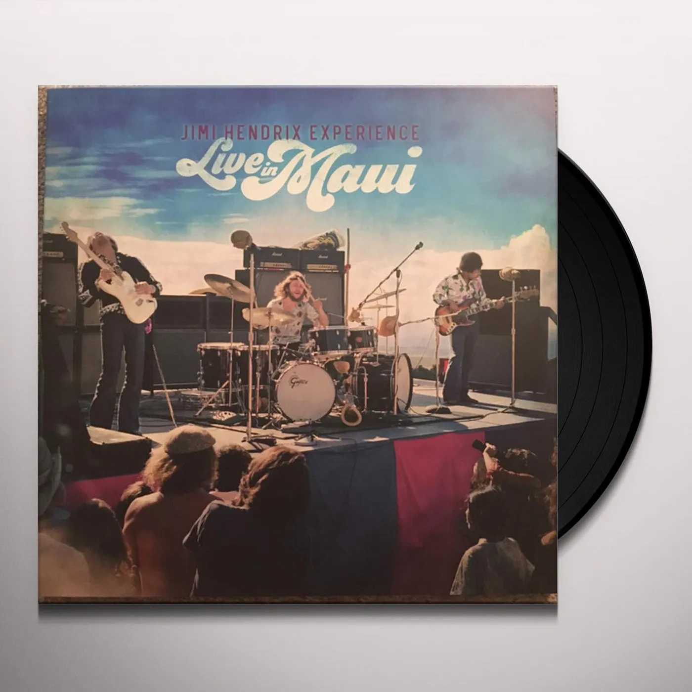 Jimi Hendrix LIVE IN MAUI (3LP/BLU-RAY) Vinyl Record