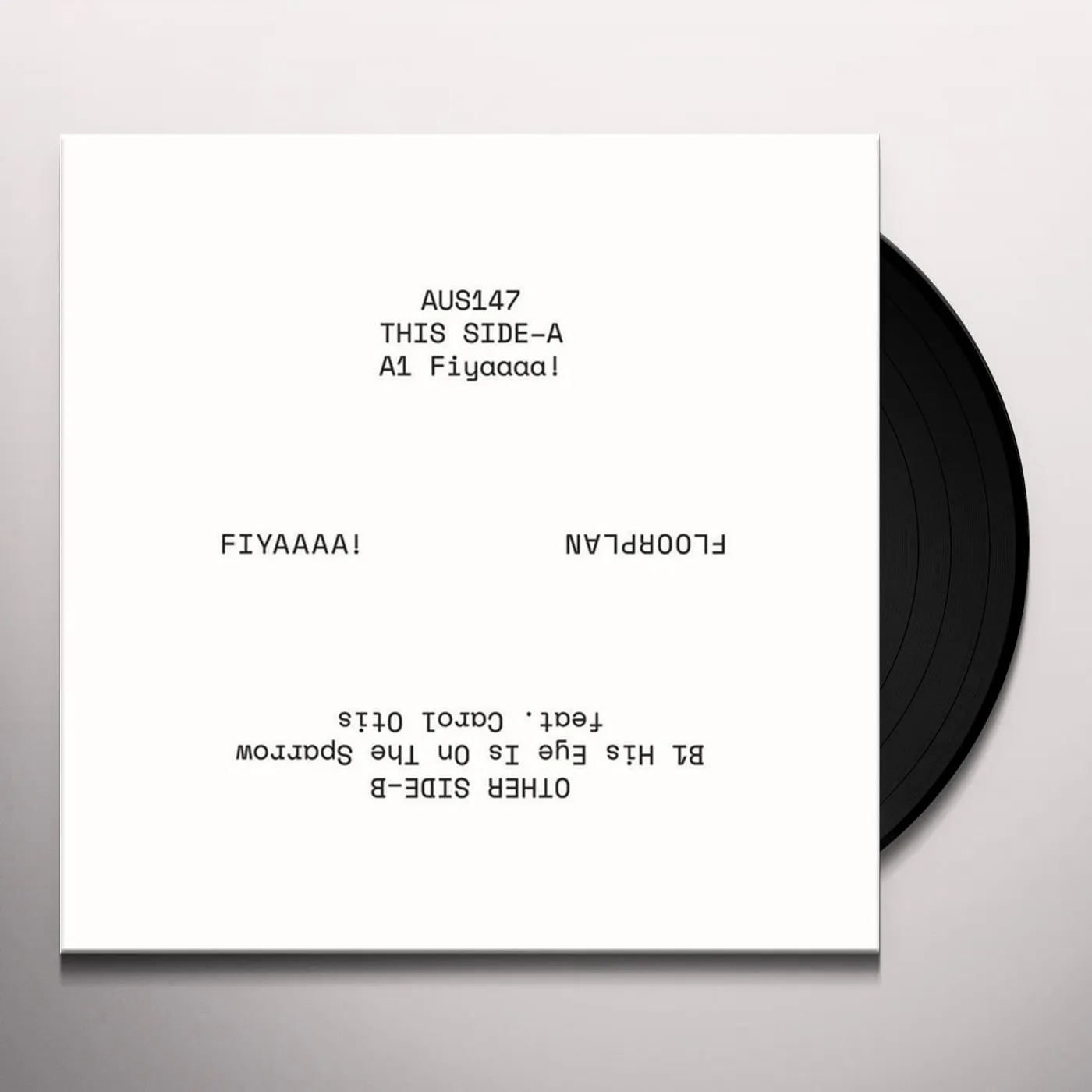Floorplan FIYAAAA / HIS EYE IS ON THE SPARROW Vinyl Record