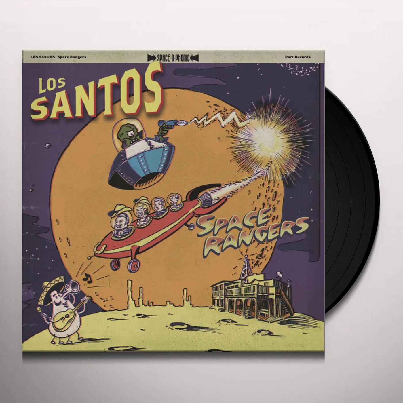 Los Santos SPACE RANGERS Vinyl Record
