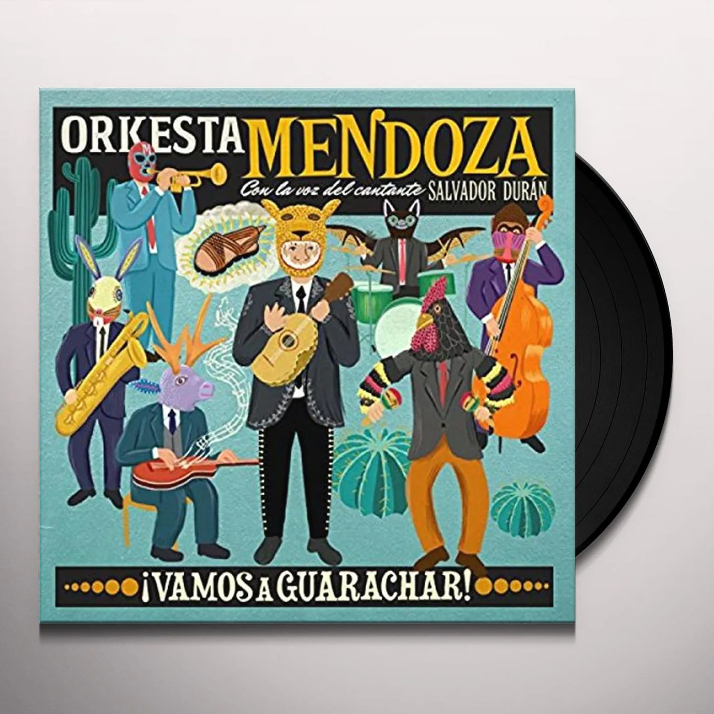 Orkesta Mendoza VAMOS A GUARACHAR Vinyl Record