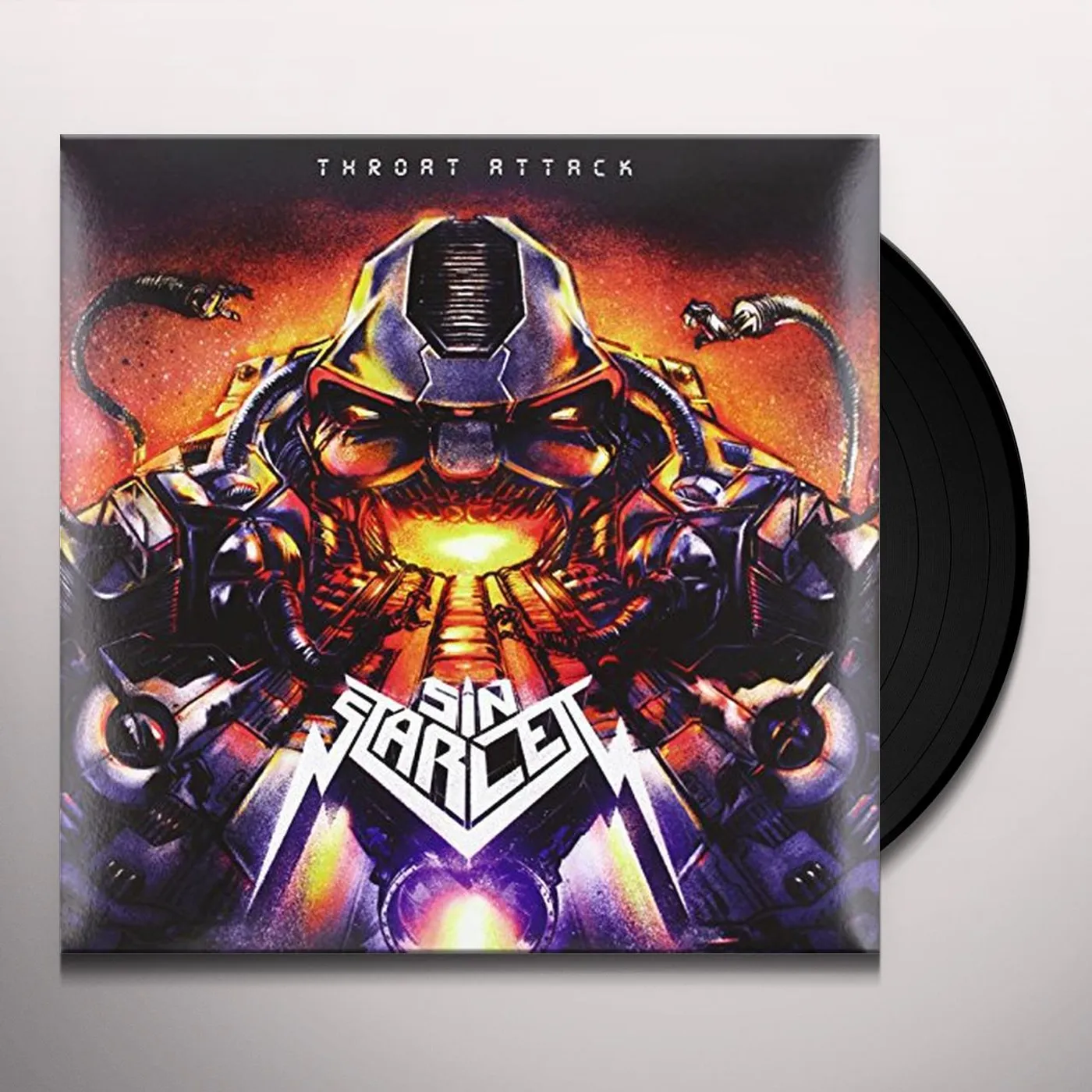 Sin Starlett Throat Attack Vinyl Record