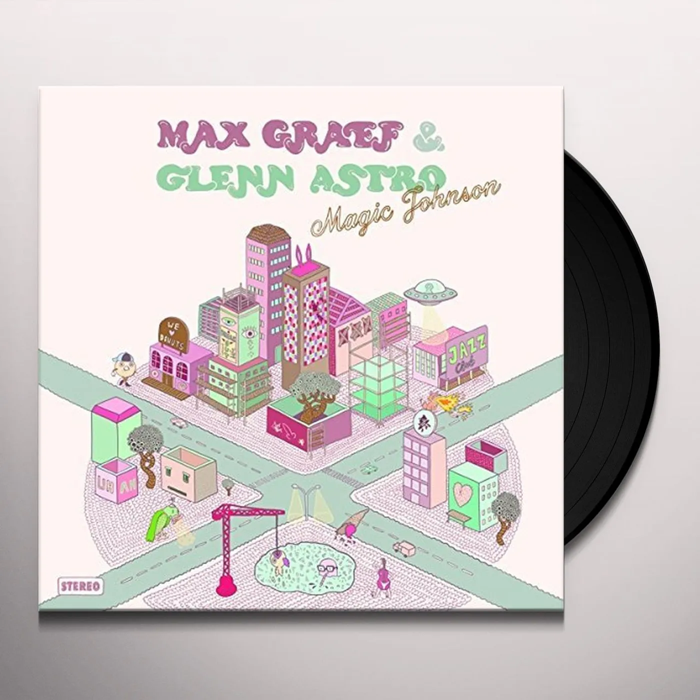 Max Graef & Glenn Astro Magic Johnson Vinyl Record
