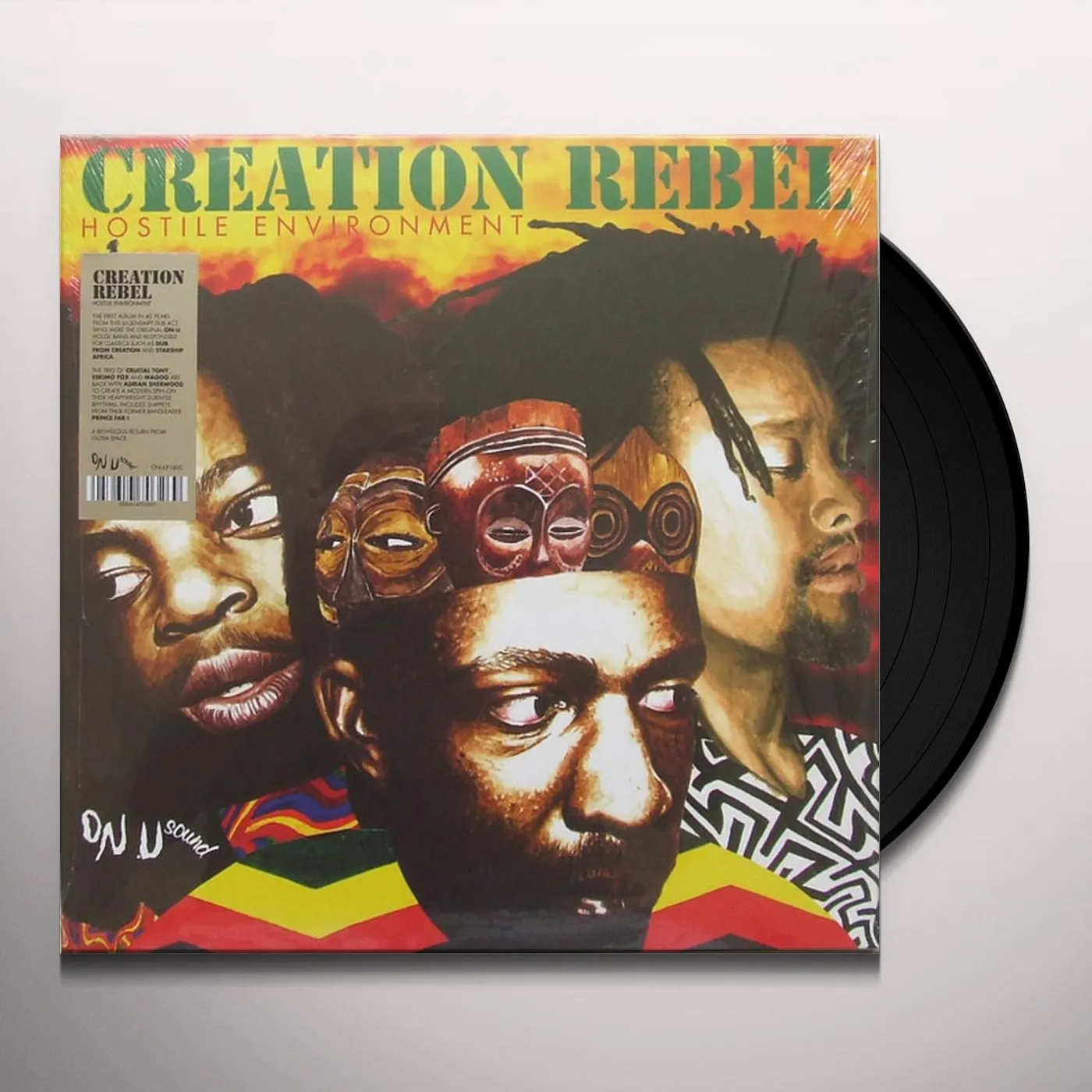 Creation Rebel HOSTILE ENVIRONMENT (YELLOW VINYL) Vinyl Record