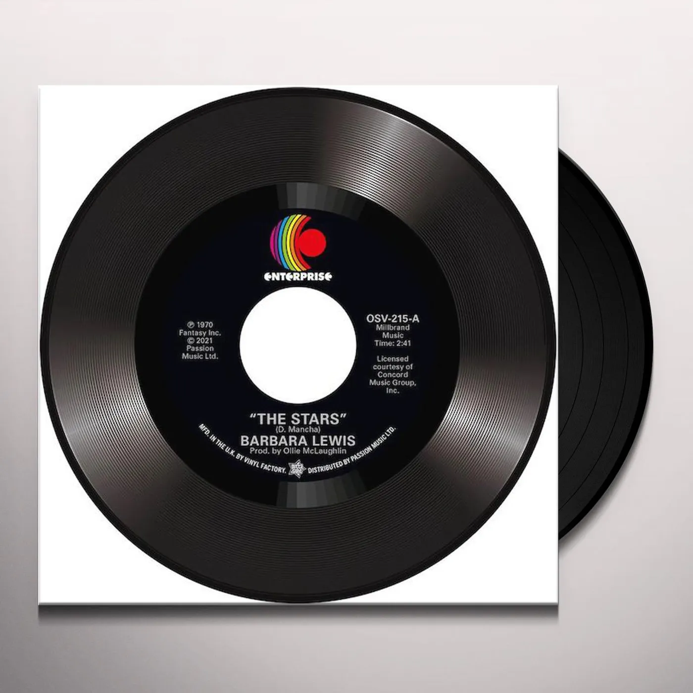 Barbara Lewis STARS / HOW CAN I TELL YOU Vinyl Record