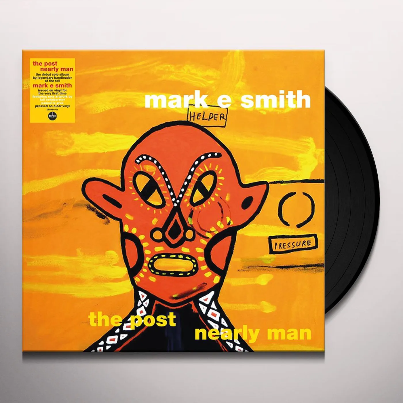 Mark E. Smith POST NEARLY MAN (140G/CLEAR VINYL) Vinyl Record
