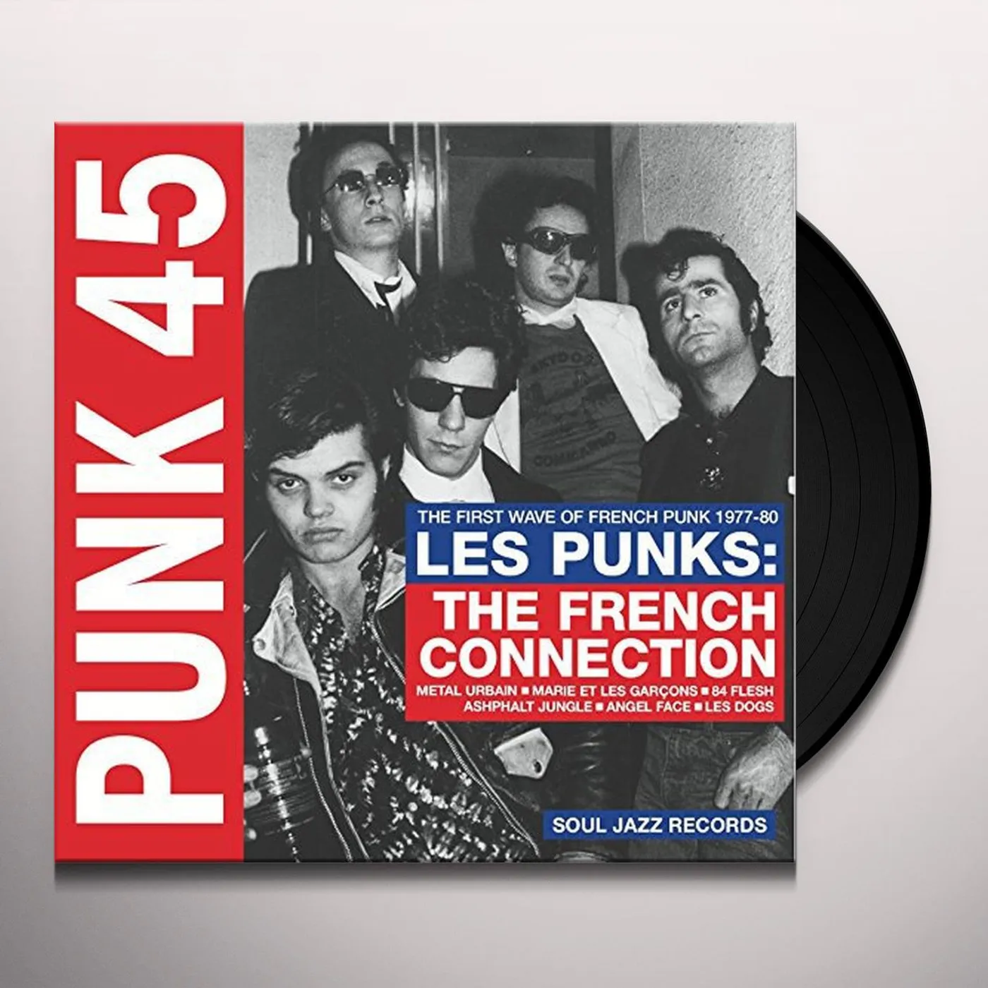 Soul Jazz Records Presents PUNK 45: LES PUNKS: FRENCH CONNECTION Vinyl Record