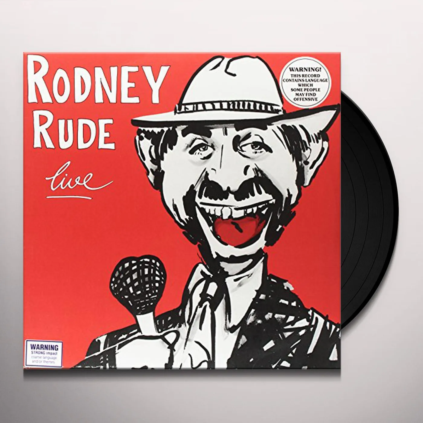 Rodney Rude Live Vinyl Record