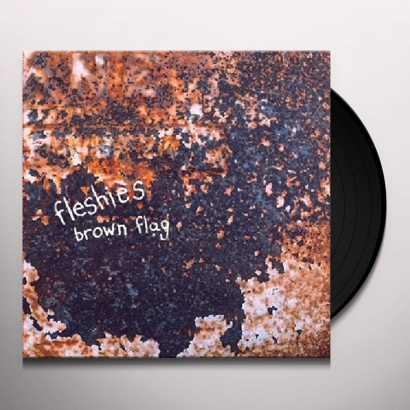Fleshies BROWN FLAG Vinyl Record - w/CD
